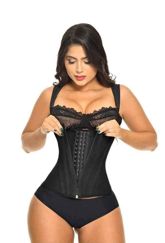 Faja Chaleco Reloj de Arena 9 Varillas + 30 RECETAS PARA ADELGAZAR